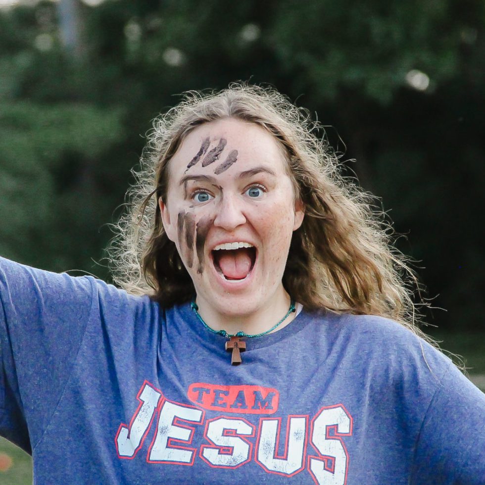 Female Counelor with facepaintings