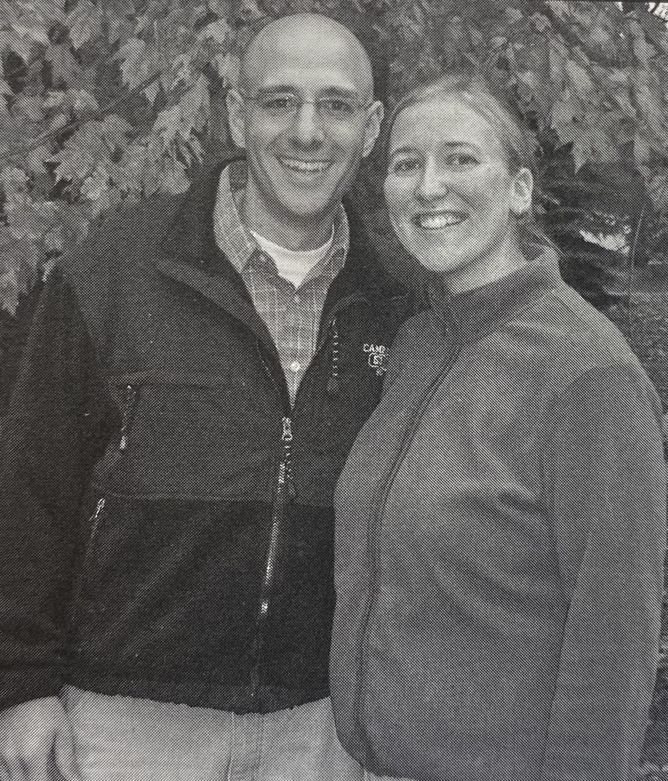 Jeff Hoeben, Executive Director, and his wife rebecca